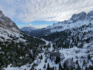 Vasto panorama sulla Valle del Vajolet