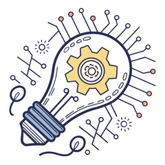 creative light bulb idea