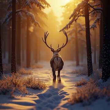 ciervo, animal, carib&uacute;, navida, vector, silueta, ilustraci&oacute;n, mam&iacute;fero, naturaleza, inhospitalario, asta, fauna, dibujos animados, bocinas, designio, de invierno, arte, cervus canadensis, caf&eacute;, admini