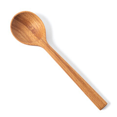 Handcrafted Natural Wood Soup Spoon - Eco-Friendly Long Handle Wooden Tablespoon for Dining