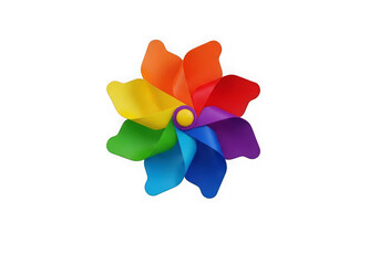 Colorful pinwheel