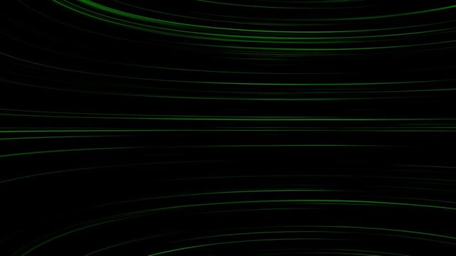 Abstract neon light streaks on dark background for digital interface use. Futuristic motion lines form technology style backdrop. Sci fi glowing lines fit HUD and overlay scenes.