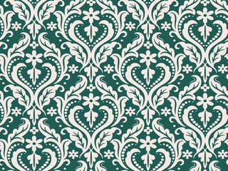 Fototapeta premium vector design, beauty floral seamless pattern with new colors texture textile wallpaper 