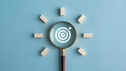 Focusing on business goals and strategic planning for achieving success and objectives