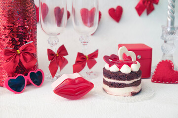 Happy Galentine's Day women's holiday card