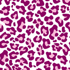abstract cute leopard seamless pattern for kids, pink animal skin texture textile 