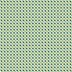 Geometric Pattern Blue Yellow Circles
