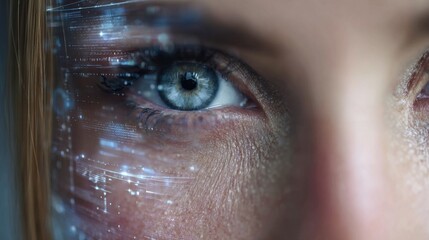 tech entrepreneurs showcasing cuttingedge technology using holographic data projections to demonstrate advanced data analysis to potential investors