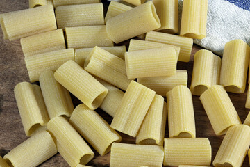 Heart-shaped pasta. Thick, delicious, and mouth-watering.