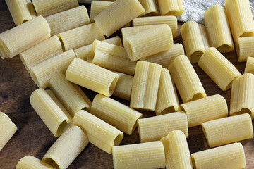 Heart-shaped pasta. Thick, delicious, and mouth-watering.