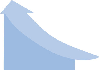 Arrow Illustration of Growth and Success