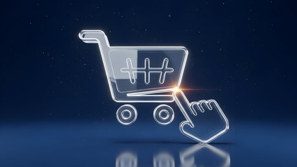 Future Shopping in a Digital Cart
Glimmering Checkout, A Techno-Powered Purchase
holographic Cart, Shopping in the Meta Era