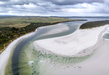 Policemans Point is Tasmania island