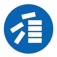 Stack Correctly Symbol Sign, Vector Illustration, Isolate On White Background Icon