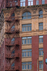 Old buildings and architecture in Gastown Vancouver B.C.