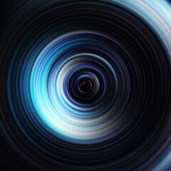 Colorful radial motion effect. Abstract rounded background. Color curves and sphere. Multi color gradient rings and circles wallpaper. Colored texture backdrop and banner.