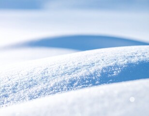 blue snow background