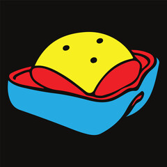 hjju isolated on white background