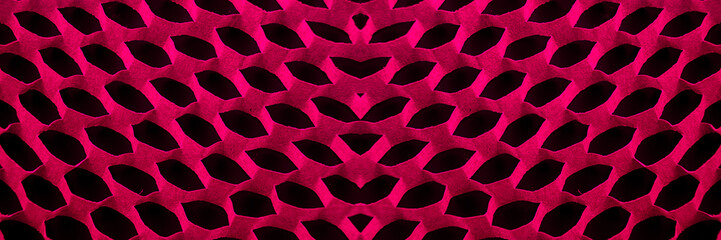 a hexagonal cell structure, mimicking a beehive, recyclable packaging paper