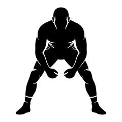 Wrestler Silhouette