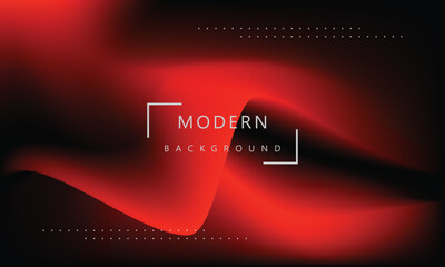 Dynamic colorful geometric gradient red and orange color mesh background vector