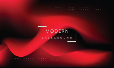 Dynamic colorful geometric gradient red and orange color mesh background vector