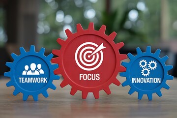 The essentials of success: teamwork, focus, and innovation