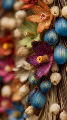 Handmade Palm Decoration &mdash; Traditional Palm Sunday Craft Detail