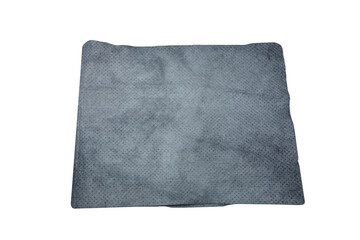 Cloth for mechanic - car, motorcycle. On isolated transparent background.