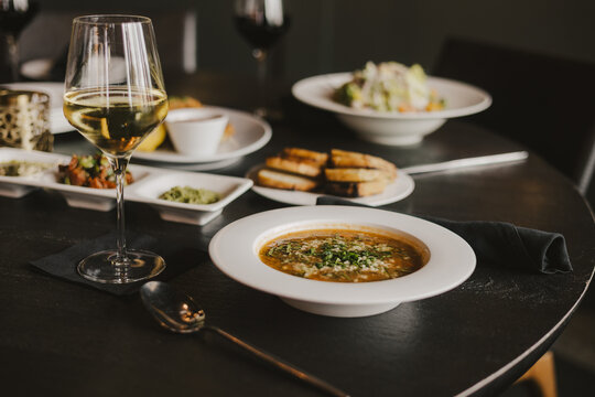 Italian Food on the Table 