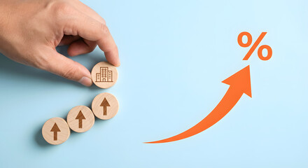 business growth, increasing profit, success concept