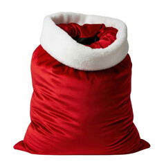 Santa claus sack, isolated on transparent background