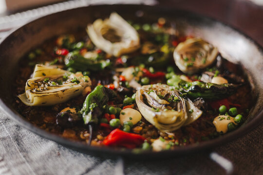 Vegetable Paella