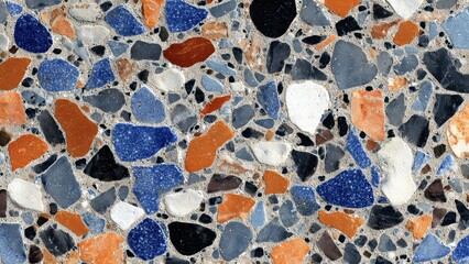 Terrazzo Tile Background Texture
