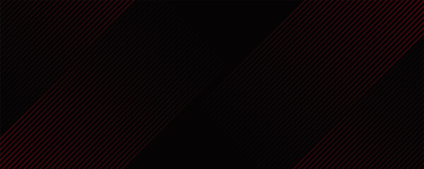 Abstract black and red stripes line gradient background for backdrop or presentation