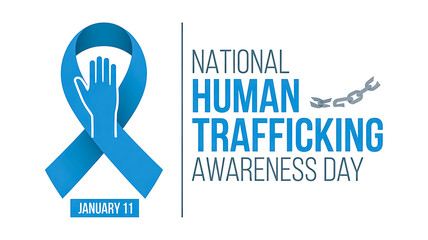 Observing national human trafficking awareness day