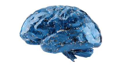 Digital Brain Concept