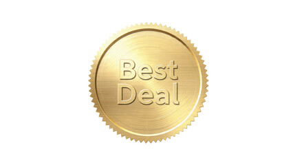 Golden Best Deal Badge