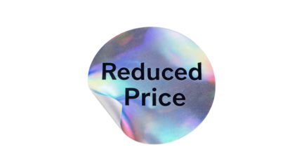 Holographic Reduced Price Sticker