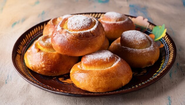 Group Of Mexican Sweet Bread