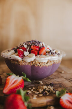 Strawberry Banana Acai Bowl