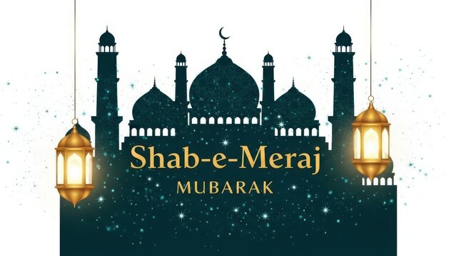 Celebrate the blessed night of Shab-e-Meraj Mubarak