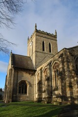Fototapeta premium St Nicholas' Church, North Newbald, East Riding of Yorkshire.