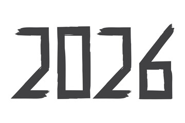 text label - year 2026