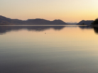 Fototapeta premium 3 Atardecer en la presa 