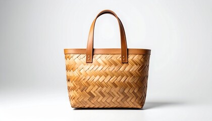 woven bag  made from natural fibers