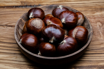 Obraz premium Beautiful autumn still life photos of dried fruit