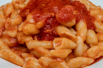 Cavatelli are a traditional pasta and agricultural food product from Molise, later adopted by parts of Puglia and Abruzzo.