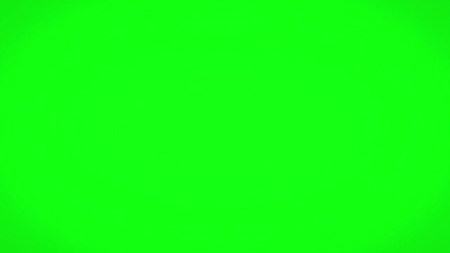 Colorful confetti particles falling on green screen background for celebration overlay party event. 4k video animation