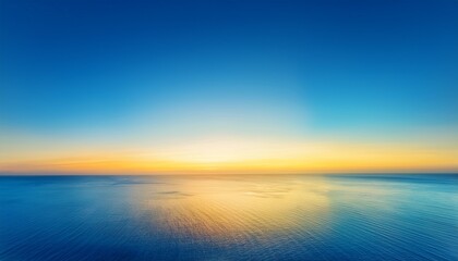 A Calming Gradient Background Merging Serene Blues With Warm Yellows Ideal For Any Design